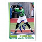 Vaun Brown autograph